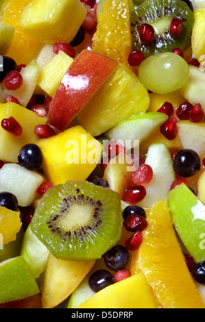 Mixed fruit salad Stock Photo