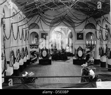 This image shows President James A. Garfield with his family ...