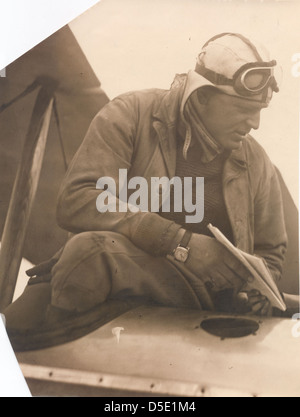 Photograph of airmail pilot William Fillmore Stock Photo