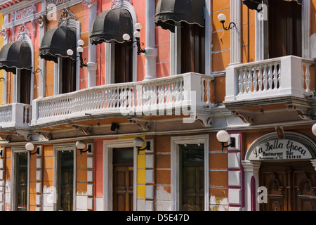 Colonial building, Merida, Yucatan State, Mexico Stock Photo