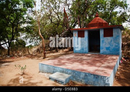 Temple at Honeymoon Point, Mount Abu, Sirohi District, Rajasthan, India Stock Photo