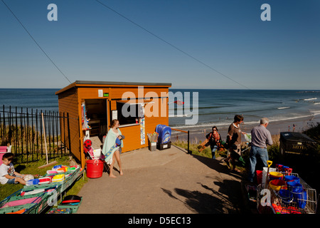 Cayton Bay Yorkshire Stock Photo