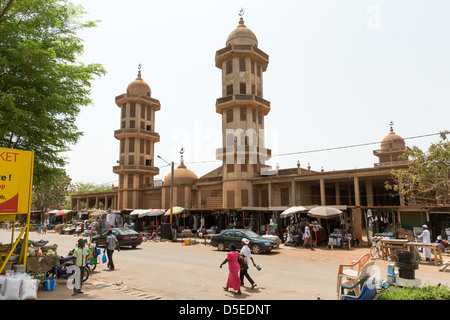 The Grand Mosque in Ouagadougou, Burkina Faso, Africa Stock Photo