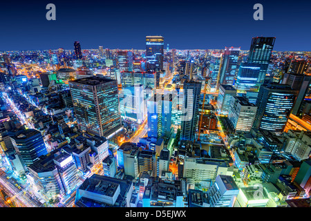 Osaka, Japan cityscape Stock Photo