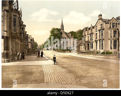 [Henderson Street West, Bridge of Allan, Scotland] (LOC) Stock Photo