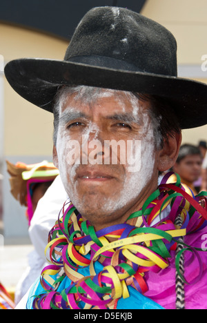 Ayacucho carnival celebrations in Lima. Peru. Stock Photo