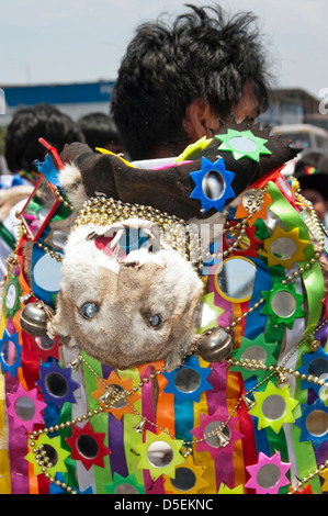 Ayacucho carnival celebrations in Lima. Peru. Stock Photo