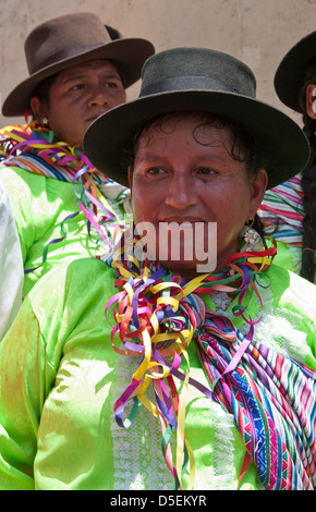 Ayacucho carnival celebrations in Lima. Peru. Stock Photo