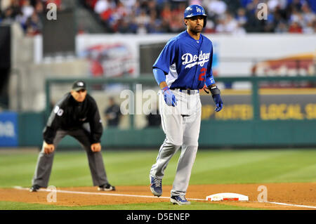 Los Dodgers batter Matt Kemp during baseball action in Miami