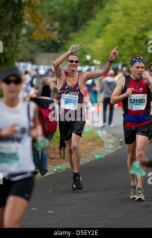 Competitors of the 44th consecutive Old Mutual Two Oceans Marathon Stock Photo