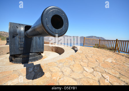 Cabo Tiñoso gun Stock Photo