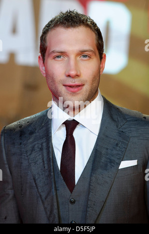 Jai Courtney arrives at the UK premiere of A Good Day To Die Hard at ...