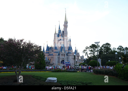 Cinderella Castle, Magic Kingdom, Walt Disney World Resort, Orlando, Florida, USA Stock Photo