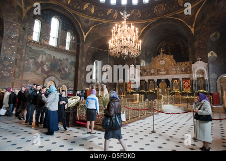 Cathedral Dormition Kyivo-Pechers'ka Lavra monastery, Kiev, Kyiv, Ukraine Stock Photo