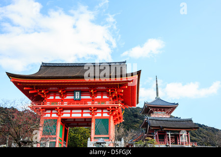 kiyomizu temple in kyoto, japan Stock Photo