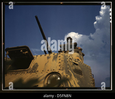 Tank commander, Ft. Knox, Ky. (LOC) Stock Photo