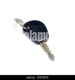 Car keys isolated on white background Stock Photo