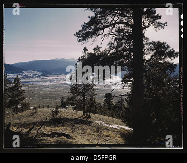 Moreno Valley, Colfax County, New Mexico (LOC) Stock Photo