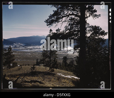 Moreno Valley, Colfax County, New Mexico (LOC) Stock Photo