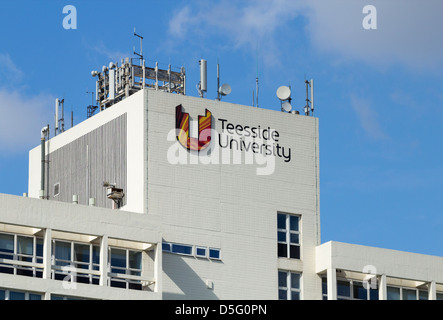 Teesside University building in Middlesbrough, England, UK Stock Photo