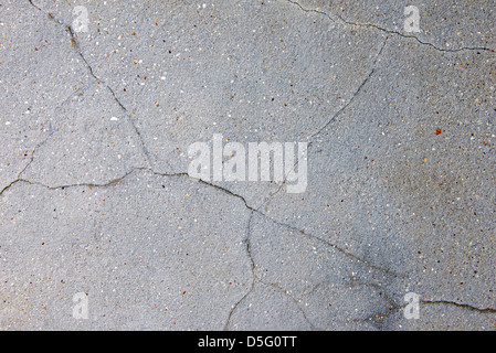 Cracks and Fissures Wall Background, brittle gray stone Stock Photo