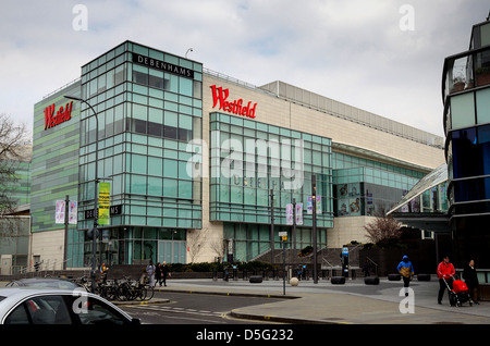 Exterior of The Westfield shopping centre ,Shepherds Bush London Stock Photo