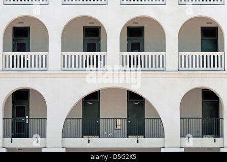 View of cadet barracks (dorms) at The Citadel, The Military College of ...