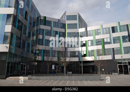 The Jessop West building, faculty of Arts and Humanities at the University of Sheffield England. British higher education and learning building Stock Photo