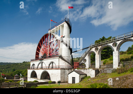 Isle of Man, Laxey, Lady Isabella, the world’s largest waterwheel Stock Photo