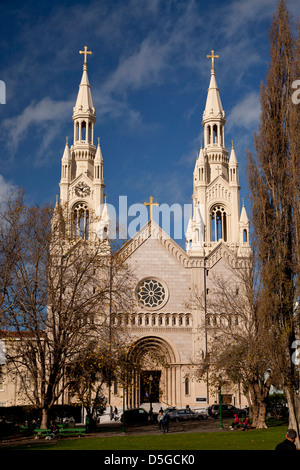 Saints Peter and Paul Church, San Francisco, California, United States of America, USA Stock Photo