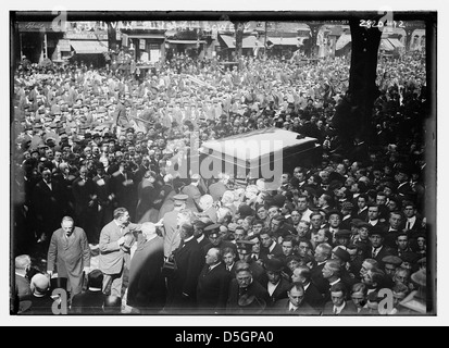 Sullivan funeral - Bowery (LOC) Stock Photo