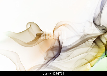 colorful abstract smoke backgrounds Stock Photo