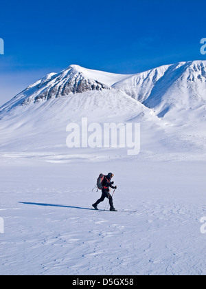 Cross Country Skiing Troms Tromso Arctic Circle Norway Winter Snow 