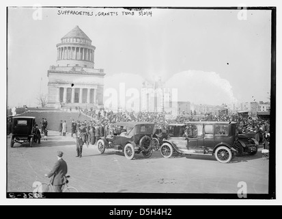 Suffragettes, Grant's tomb, 5/2/14 (LOC) Stock Photo