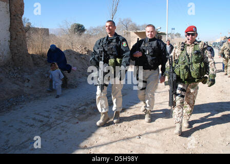Bundeswehr soldiers in the line of duty in Kunduz, Afghanistan, dated ...