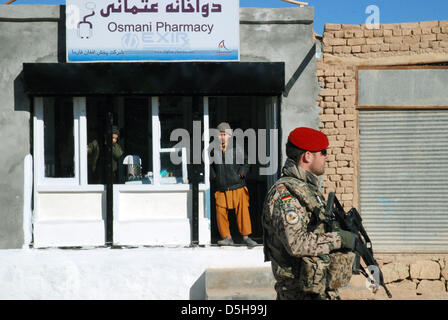 Bundeswehr soldier in the line of duty in Kunduz, Afghanistan, dated ...