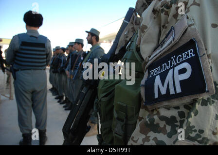 Bundeswehr soldiers in the line of duty in Kunduz, Afghanistan, dated ...