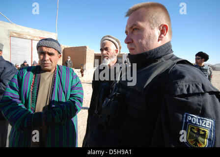 Bundeswehr soldiers in the line of duty in Kunduz, Afghanistan, dated ...