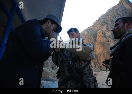 Bundeswehr soldier in the line of duty in Kunduz, Afghanistan, dated ...