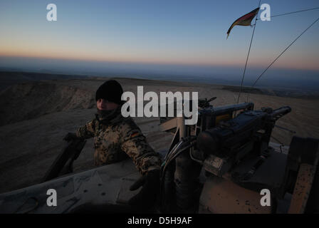 Bundeswehr soldier in the line of duty in Kunduz, Afghanistan, dated ...