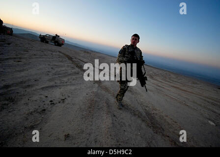 Bundeswehr soldier in the line of duty in Kunduz, Afghanistan, dated ...