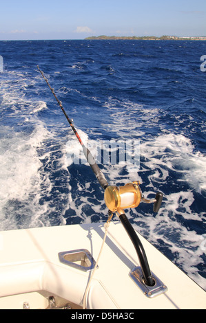 deep sea fishing Stock Photo