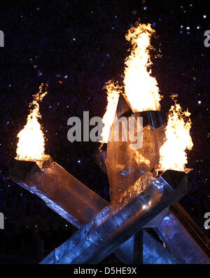 Flamme Olympique Vancouver 2010 Image éditorial - Image du cristaux, glace:  13068790