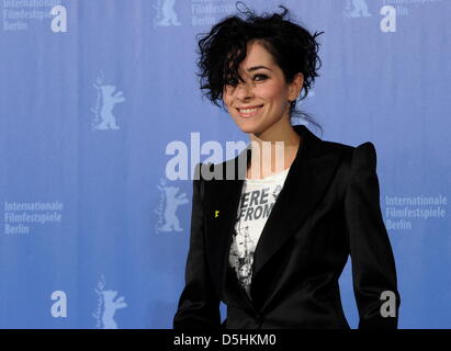 Croatian actress Zrinka Cvitesic attends the photocall of the movie 'On the path' (Na putu) during the 60th Berlinale International Film Festival in Berlin, Germany, Wednesday, 18 February 2010. The festival runs until 21 Febuary 2010. Photo: TIM BRAKEMEIER Stock Photo