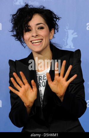 Croatian actress Zrinka Cvitesic attends the photocall of the movie 'On the path' (Na putu) during the 60th Berlinale International Film Festival in Berlin, Germany, Wednesday, 18 February 2010. The festival runs until 21 Febuary 2010. Photo: TIM BRAKEMEIER Stock Photo