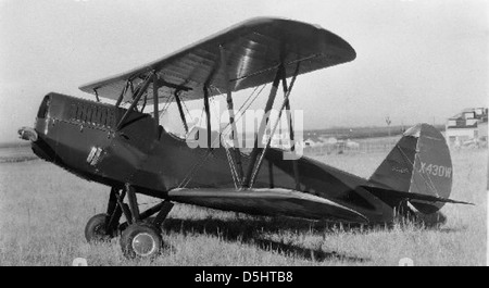 Curtiss-Wright CW-12Q Travel Air, X430W Stock Photo