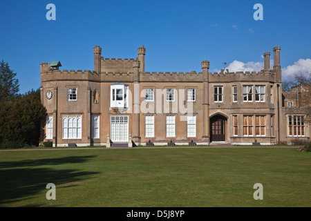 The Nonsuch Mansion House, situated in the gardens of Nonsuch Park, between Cheam and Ewell in south London, Surrey, England, UK Stock Photo