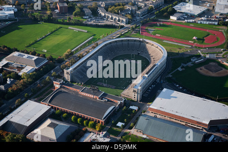 Soldiers Field, Harvard Football Stadium, Boston, MA, USA Stock Photo ...