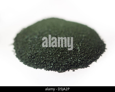 Spirulina powder Stock Photo