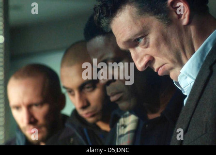 TRANCE 2013  Fox Searchlight film with with Vincent Cassel at right next to Danny Sapani Stock Photo